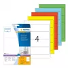 Etichette per fascicoli HERMA A4 192x61 mm bianco carta opaca coprente 100 pz.