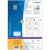 Etichetta adesiva per stampante HERMA etichette per fascicoli A4 192x61 mm