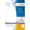 Etichette per fascicoli HERMA A4 61x297 mm bianco carta opaca coprente 75 pz.