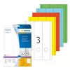 Etichette per fascicoli HERMA A4 61x297 mm bianco carta opaca coprente 75 pz.