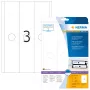 Etichette per fascicoli sospesi HERMA 5167 A4 63x297 mm carta bianca opaca coprente 75 pz.