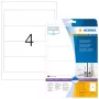 Etichette per fascicoli HERMA A4 192x59 mm bianco carta opaca coprente 100 pz.