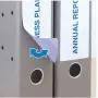 Etichette per fascicoli rimovibili HERMA A4 192x59 mm bianco Movables