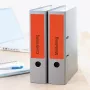 Etichette per fascicoli HERMA A4 192x61 mm rosso carta opaca coprente 80 pz.