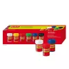 Colore a base acqua Herlitz 8643025 nero blu verde rosso bianco giallo 25 ml vetro 6 pz.
