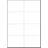 Etichetta non adesiva Sigel LP701 160 pz. bianco rettangolare