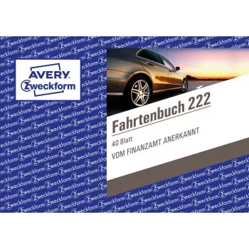 Libro moduli contabili Avery 222 A6 40 pagine