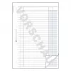 Registro amministrativo Avery 450 blu bianco