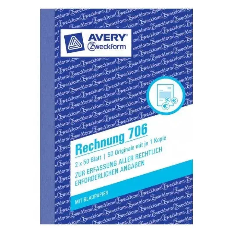Registro amministrativo Avery 706 bianco