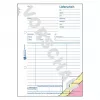 Registro amministrativo Avery 721 blu bianco