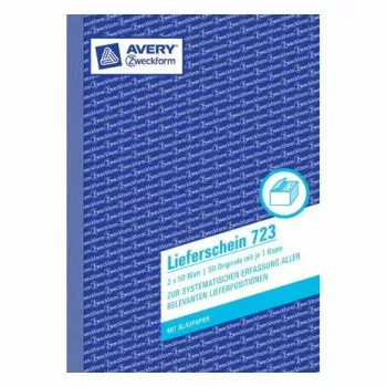 Registro amministrativo AVERY 723 bianco
