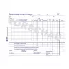 Registro amministrativo Avery 740 blu bianco