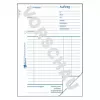 Registro amministrativo Avery 756 blu bianco
