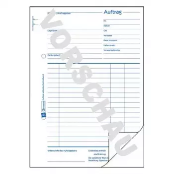 Registro amministrativo Avery 756 blu bianco