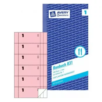Ticket Avery 831 300 pz.