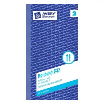 Ticket Avery 832 300 pz.