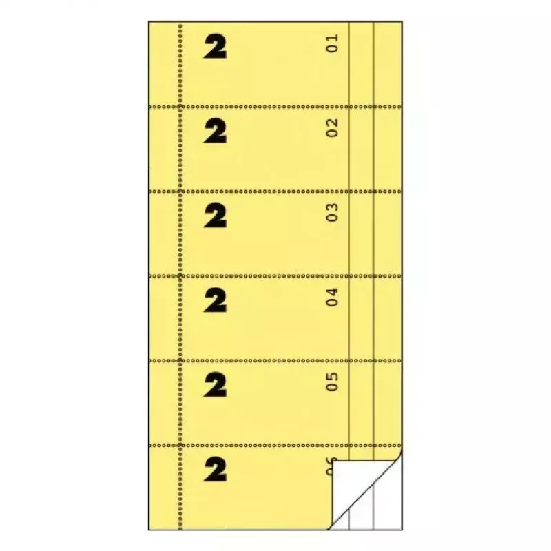 Ticket Avery 832 300 pz.