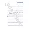 Registro amministrativo Avery 881 blu bianco