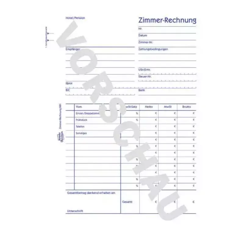 Registro amministrativo Avery 881 blu bianco