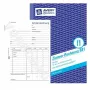 Registro amministrativo Avery 881 blu bianco