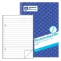 Quaderno A5 Avery 904 50 fogli blu bianco