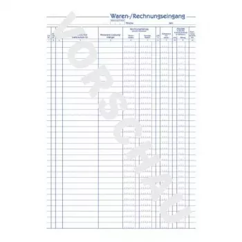 Registro amministrativo Avery 930 blu bianco