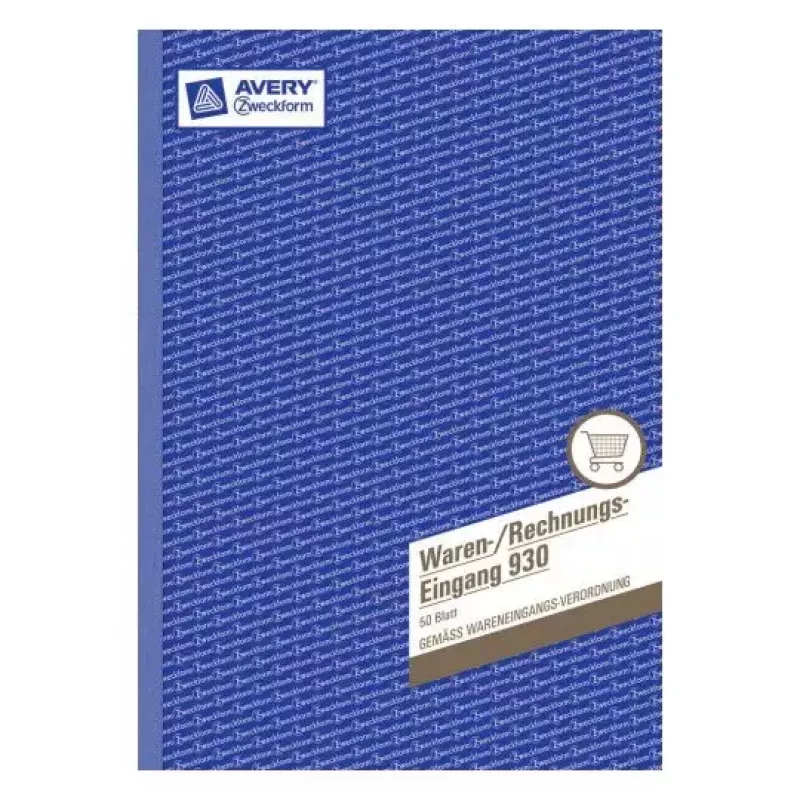 Registro amministrativo Avery 930 blu bianco