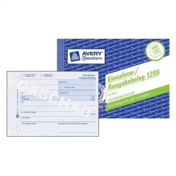 Registro amministrativo Avery 1205 blu bianco