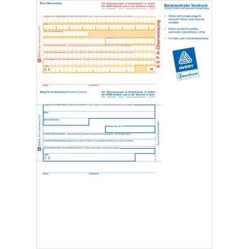 Modulo commerciale Avery 2817