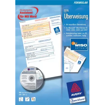 Modulo commerciale Avery 2817
