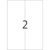 Etichette HERMA Premium A4 105x297 mm bianco carta opaca 200 pezzi