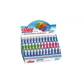 Correttore a nastro WEDO 257 0420699 blu verde rosa