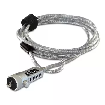 Lucchetto per cavo Navilock 20643 argento 1,8 m