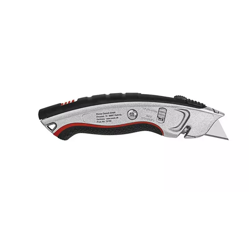 Taglierino WEDO 78 850 nero argento lama fissa