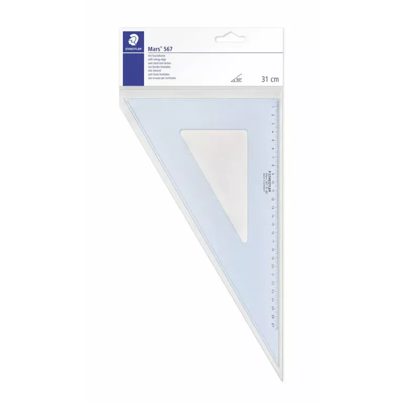 Staedtler Mars 567 31-60 Squadra, 60°/30°