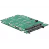 Adattatore M.2 interno DeLOCK 62590 SATA 6 Gbit/s RAID 0 1 JBOD