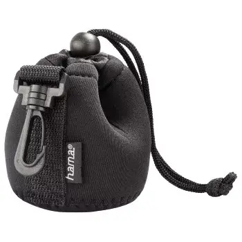 Hama 00126693 custodia/fodera per obiettivo fotografico nero neoprene