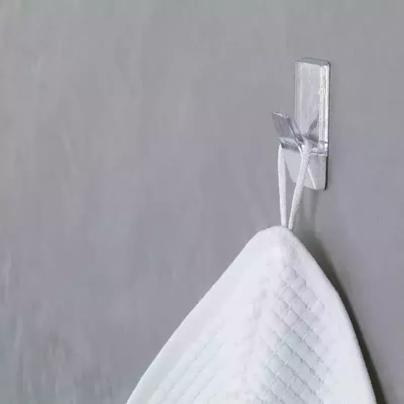 Gancio per asciugamani TESA 58812 per interni trasparente 2 pz.