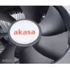 Dissipatore per processore Cooler Akasa AK-CCE-7105EP 9,2 cm nero argento