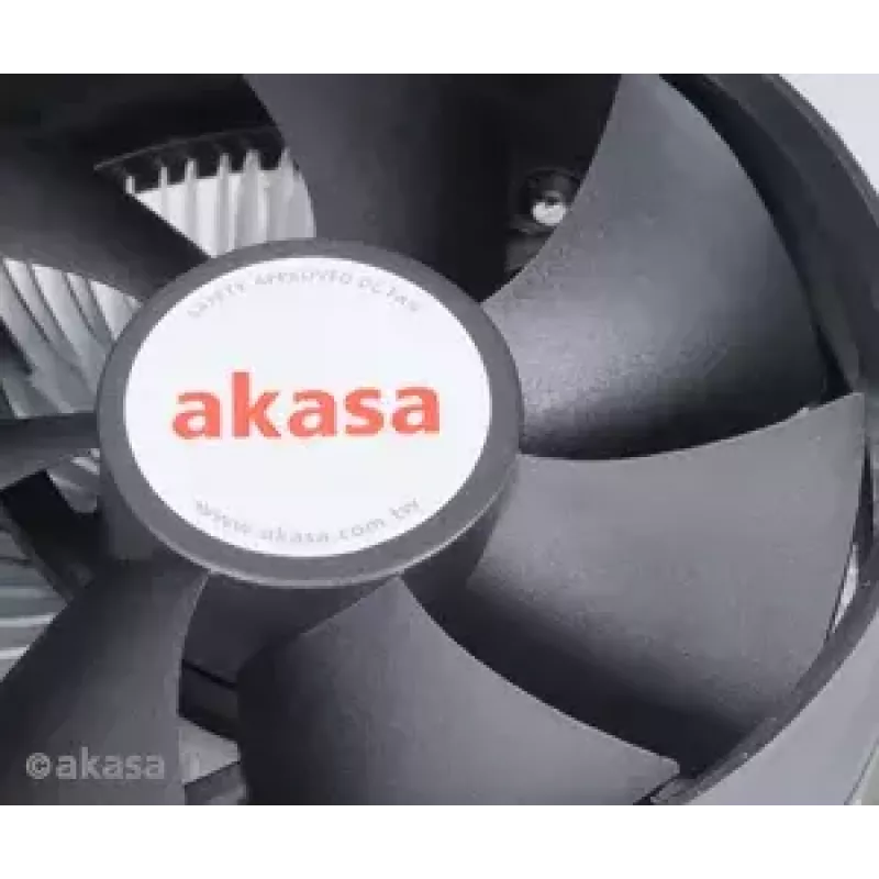 Dissipatore per processore Cooler Akasa AK-CCE-7105EP 9,2 cm nero argento