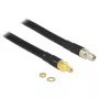 Cavo coassiale DeLOCK 5m SMA/SMA CFD400 LLC400 nero