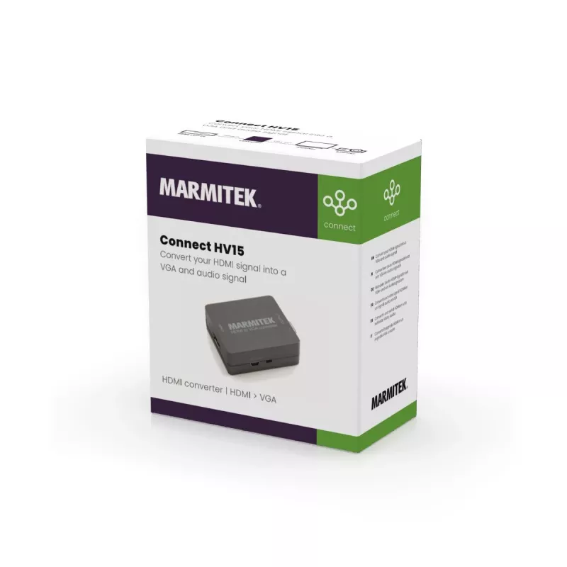 Marmitek Connect HV15 - Adattatore HDMI a VGA