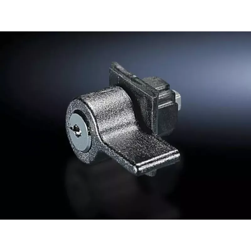 Serratura per quadro elettrico Rittal 2576.000, avvitata, nera