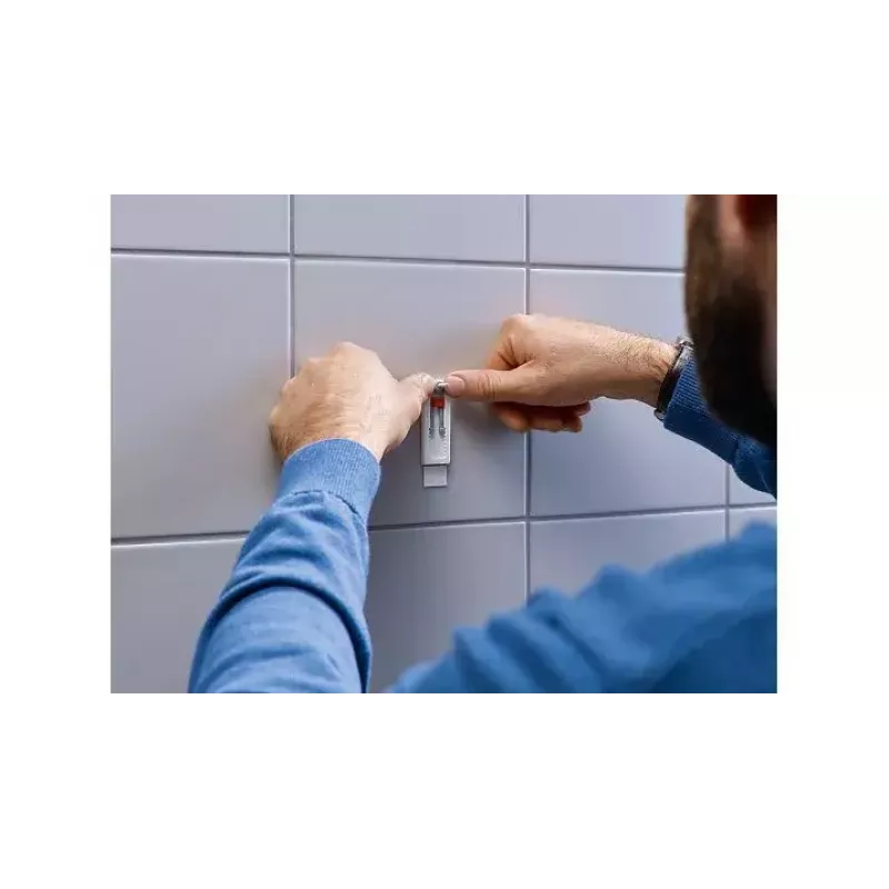 Gancio universale TESA 77765 per interni bianco 2 pz.