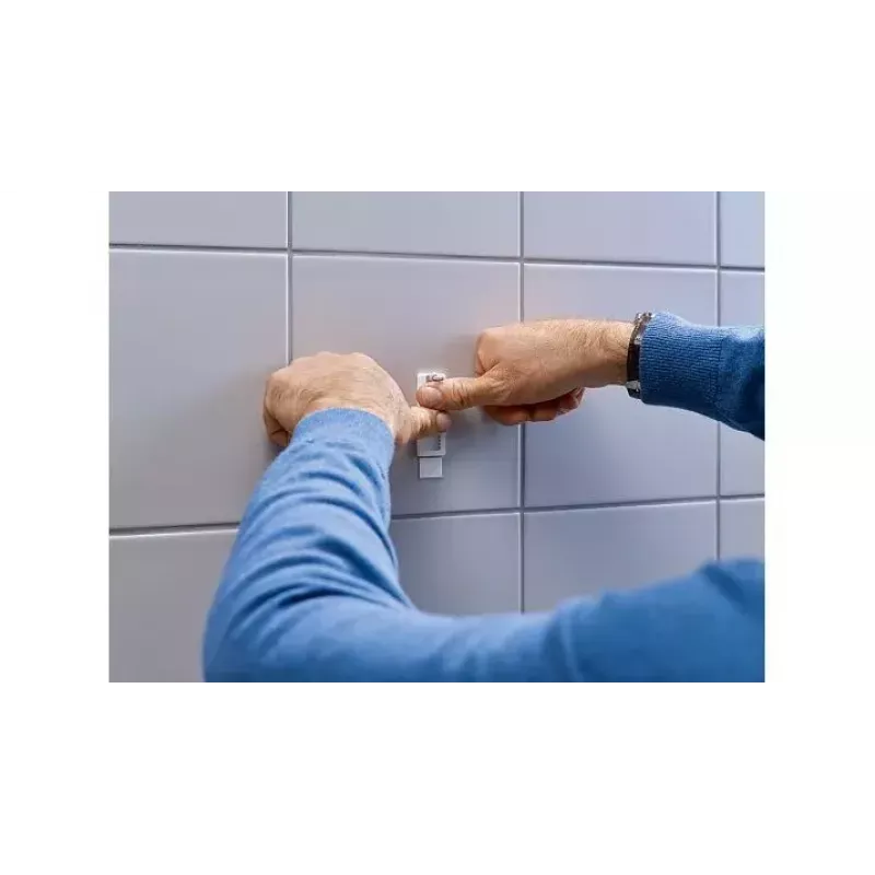 Gancio universale TESA 77765 per interni bianco 2 pz.