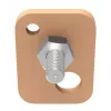 Gancio universale TESA 77902-00000 beige per interni ed esterni 2 pz.