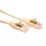 Cavo patch ACT avorio 5 metri U/UTP CAT5E livello componenti con connettori RJ45