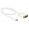 Adattatore per cavo video DeLOCK 83986 Mini DisplayPort a DVI-D 0,5 m