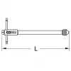 Portamaschi a cricchetto reversibile KS Tools 331.0665, M5-M12