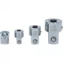 Set di chiavi a bussola KS Tools 503.4286 4 teste acciaio cromo-vanadio